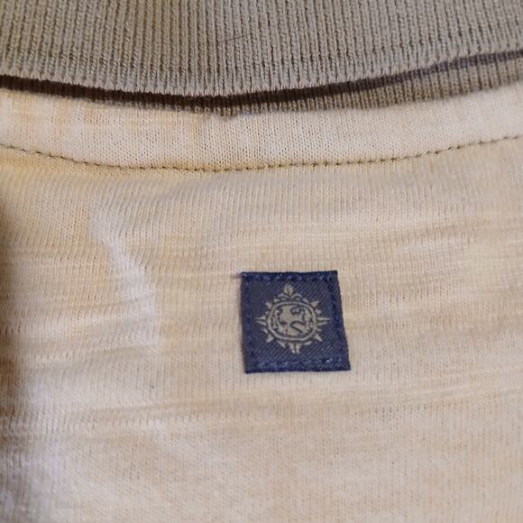 Territory Ahead XLT 100% cotton textured weave peach collared easy care ss polo - Picture 7 of 12